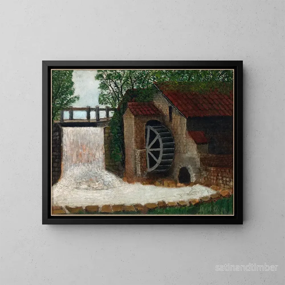 Reproduktion av målningen Le Vieux Moulin - John Kane