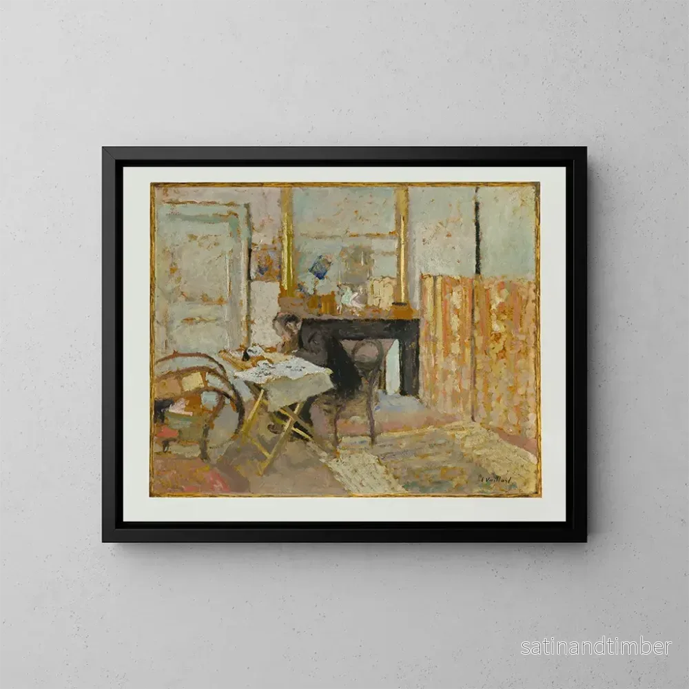 Reproduktion av målningen Ker Xavier Roussel - Édouard Vuillard