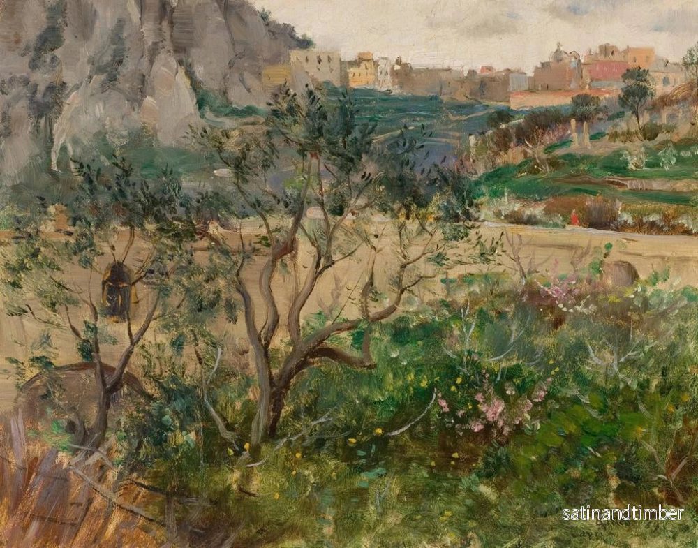 Reproduktion av målningen Vue de Capri - Louis Ritter - Bild 2