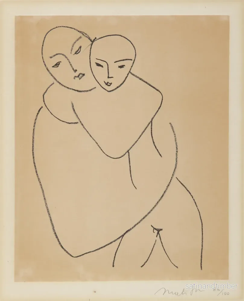 Reproduction du dessin Vierge et enfant – Henri Matisse Reproduction du dessin Vierge et enfant – Henri Matisse