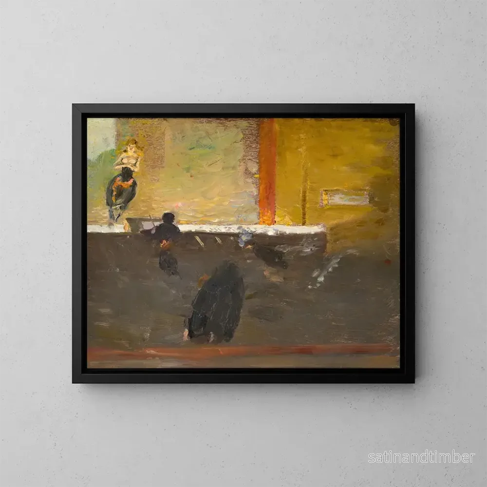 Reproduktion av målningen Variété - Richard Bergh