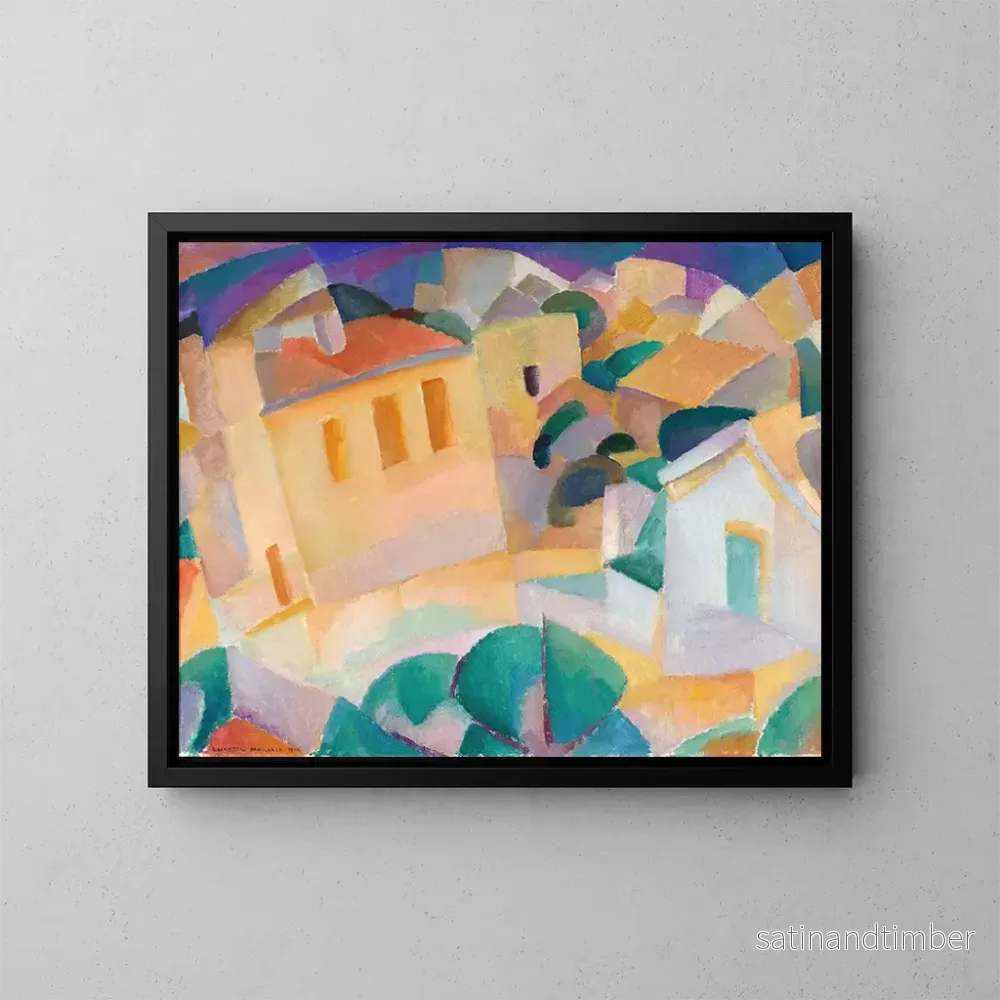 Reproduktion av målningen Terreno à Majorque – Leo Gestel Reproduktion av målningen Terreno à Majorque – Leo Gestel