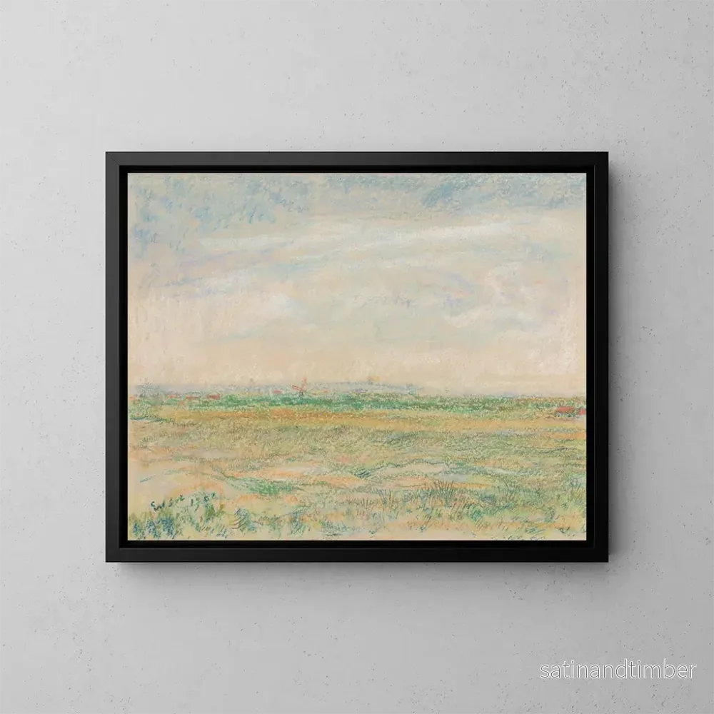 Reproduktion av målningen Vue de Mariakerke - James Ensor