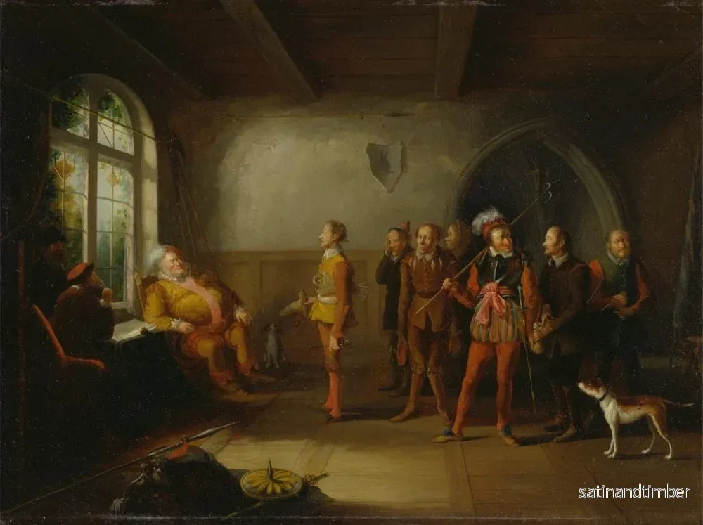 Reproduktion av målningen Falstaff och Henry IV:s rekryter, del II - John Cawse - Bild 2