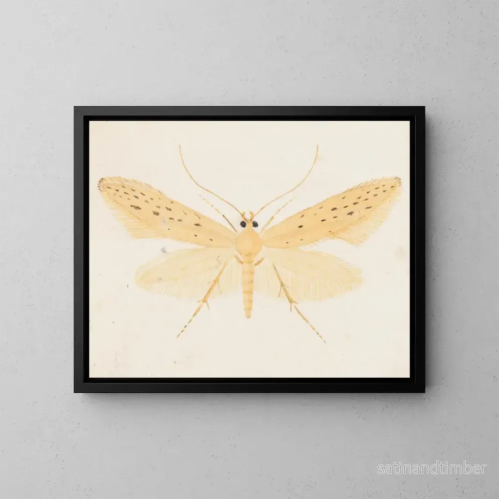Reproduktion av målningen Aquarelle d'entomologie Pl144 - George Hudson