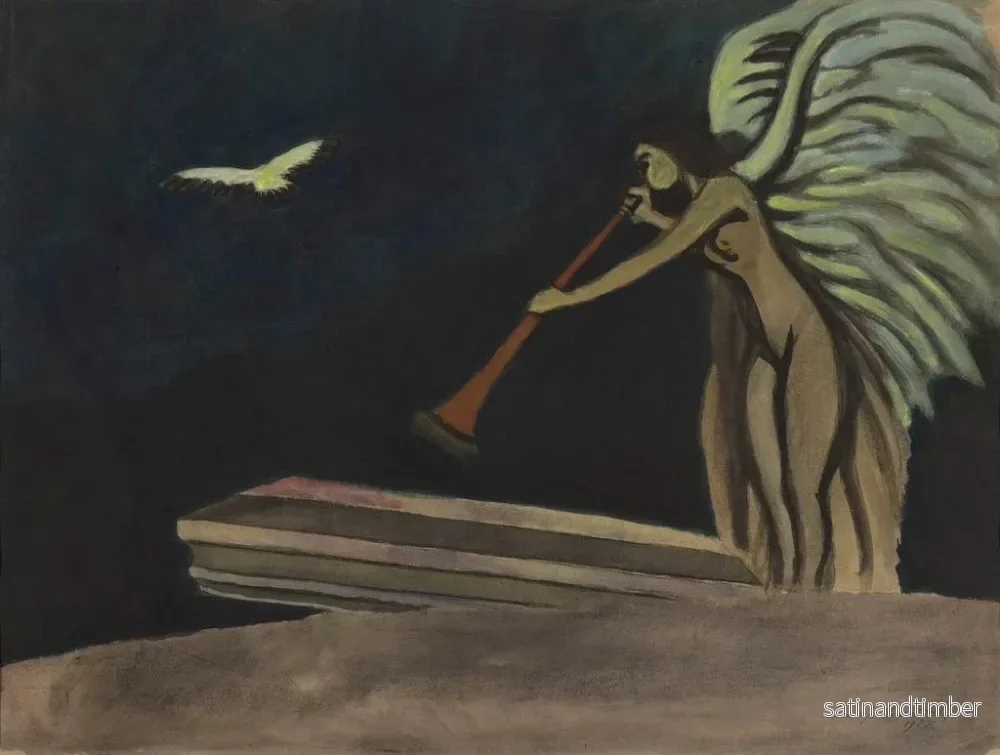 Reproduktion av målningen av Uppståndelsen - Léon Spilliaert - Bild 2