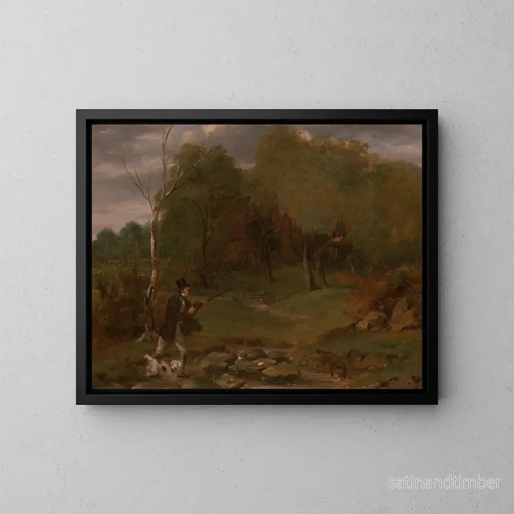 Reproduktion av målningen Tir au faisan - Edward Duncan