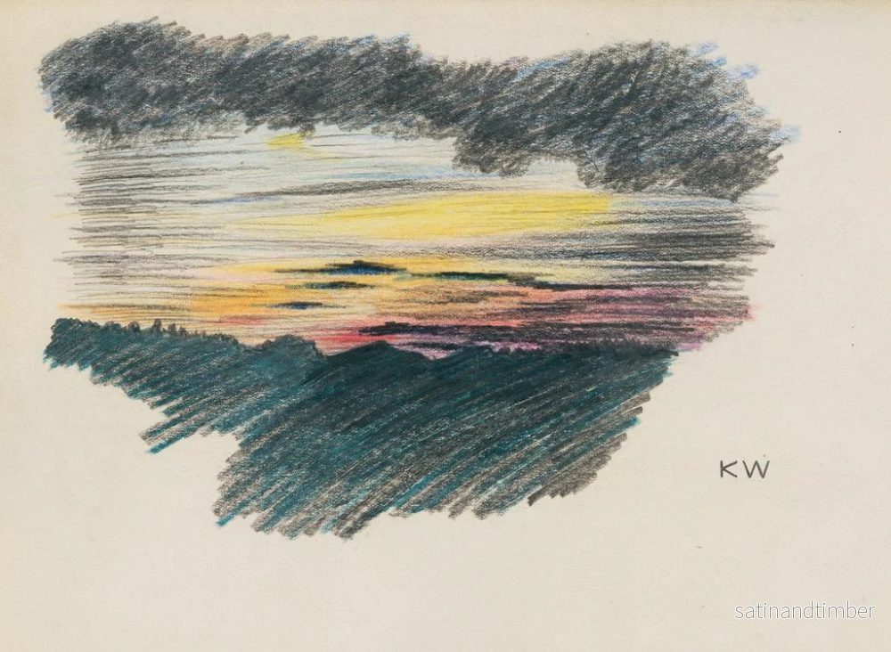Reproduktion av målningen Studie av naturen XLVI - Karl Wiener - Bild 2