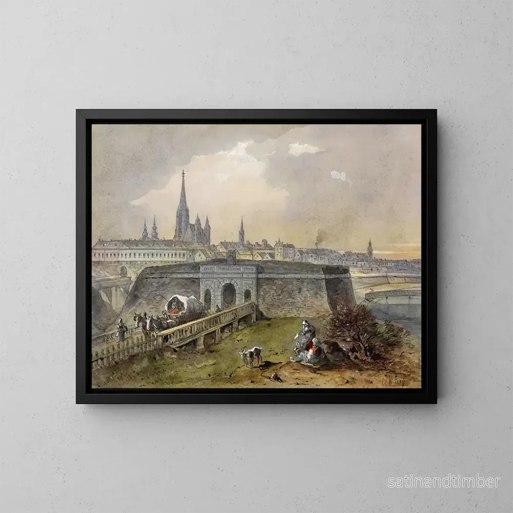 Reproduktion av målningen Vienne 03 - Johann Wilhelm Frey