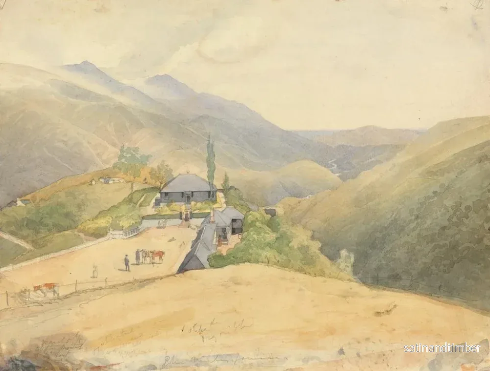 Reproduktion av målningen Mont Clifton - Godfrey Thomas Vigne - Bild 2