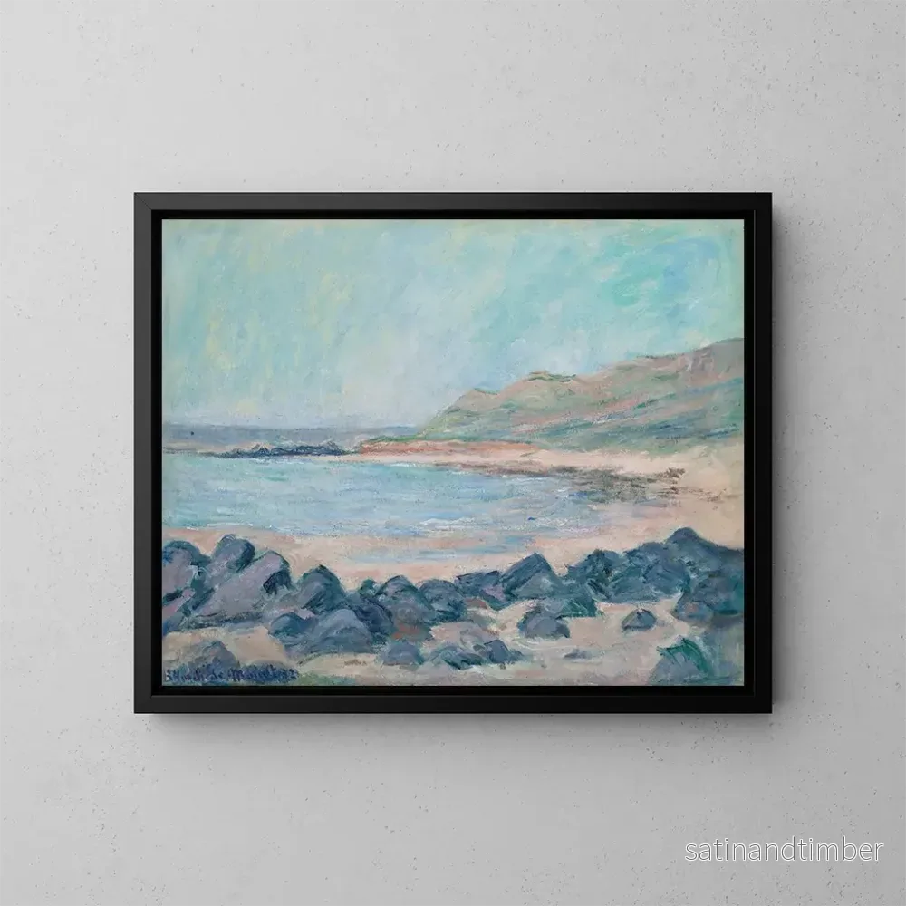 Reproduktion av målningen Bord de mer - Blanche Hoschedé-Monet
