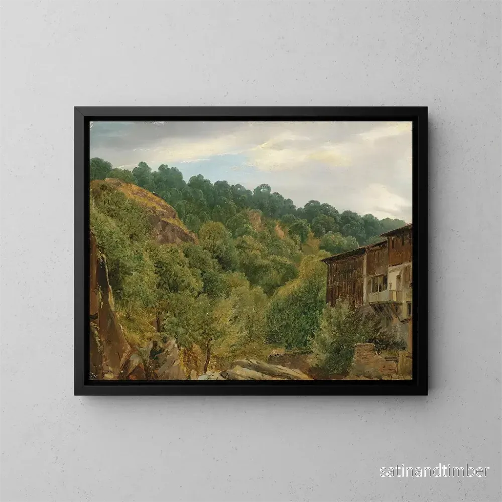 Reproduktion av målningen Landskap från Auvergne – Théodore Rousseau Reproduktion av målningen Landskap från Auvergne – Théodore Rousseau