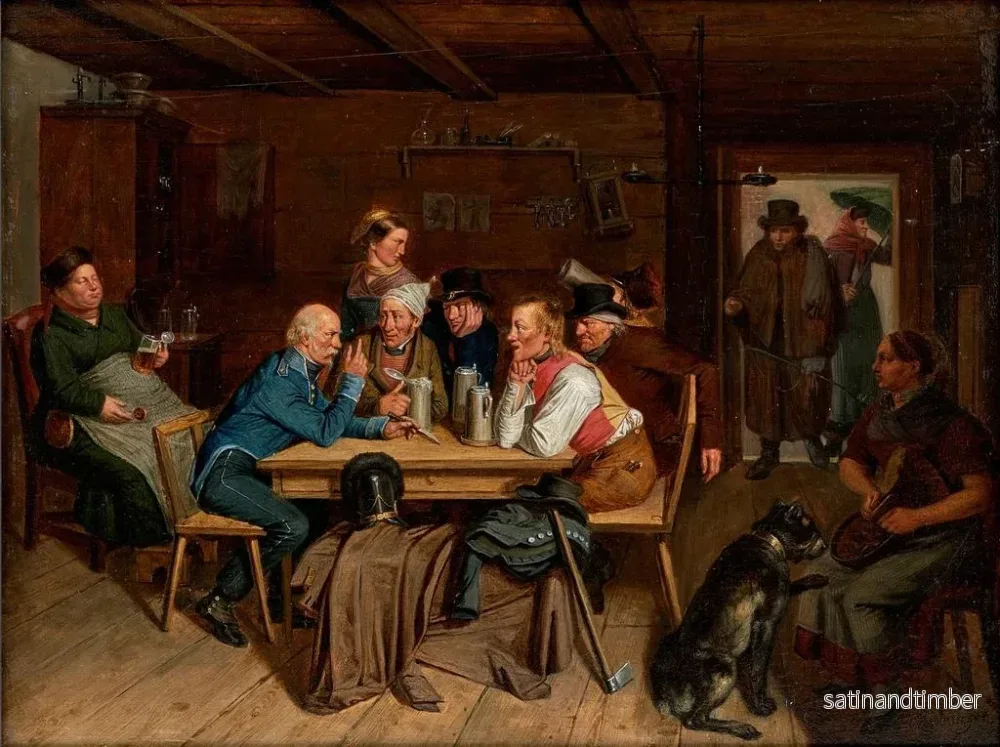 Reproduktion av målningen L'invalide narrateur - Friedrich Moosbrugger - Bild 2