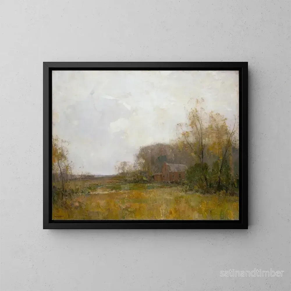 Reproduktion av målningen Jour gris - Walter Granville-Smith