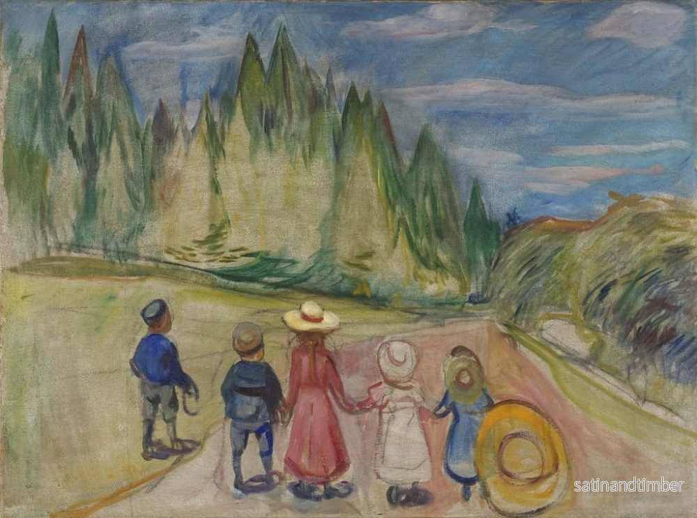 Reproduktion av målningen Skog av sagor - Edvard Munch - Bild 2