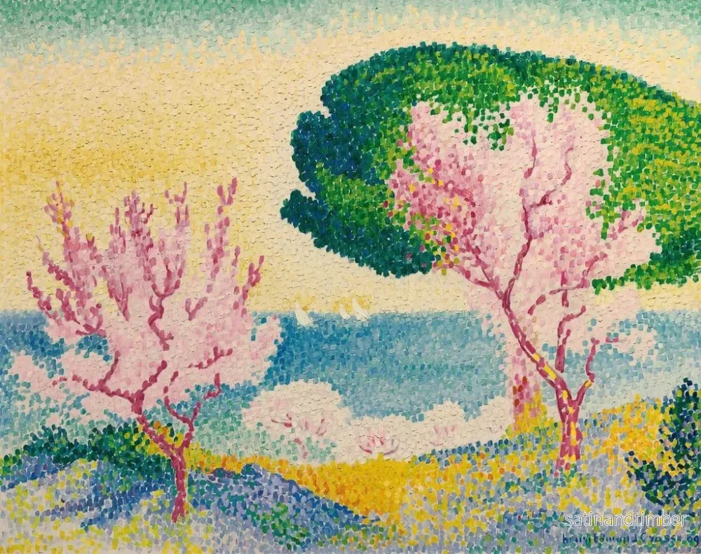 Reproduktion av målningen Vårrosor - Henri-Edmond Cross - Bild 2