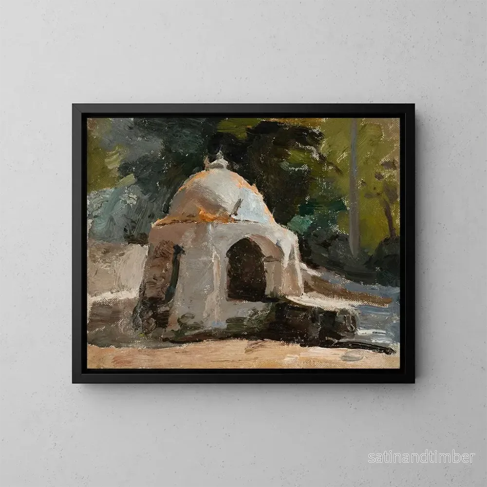 Reproduktion av målningen Fontaine de Corfou, du voyage en Grèce – Jan Cybis Reproduktion av målningen Fontaine de Corfou, du voyage en Grèce – Jan Cybis