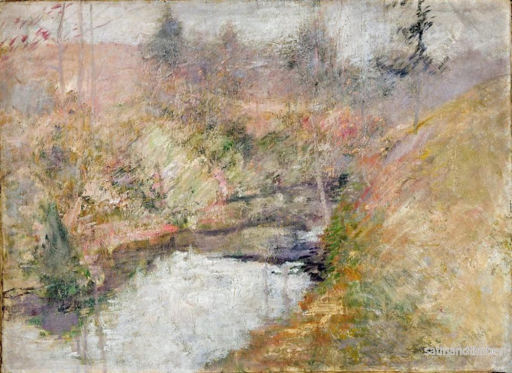 Reproduktion av målningen Bassin de ciguë - John Henry Twachtman - Bild 2