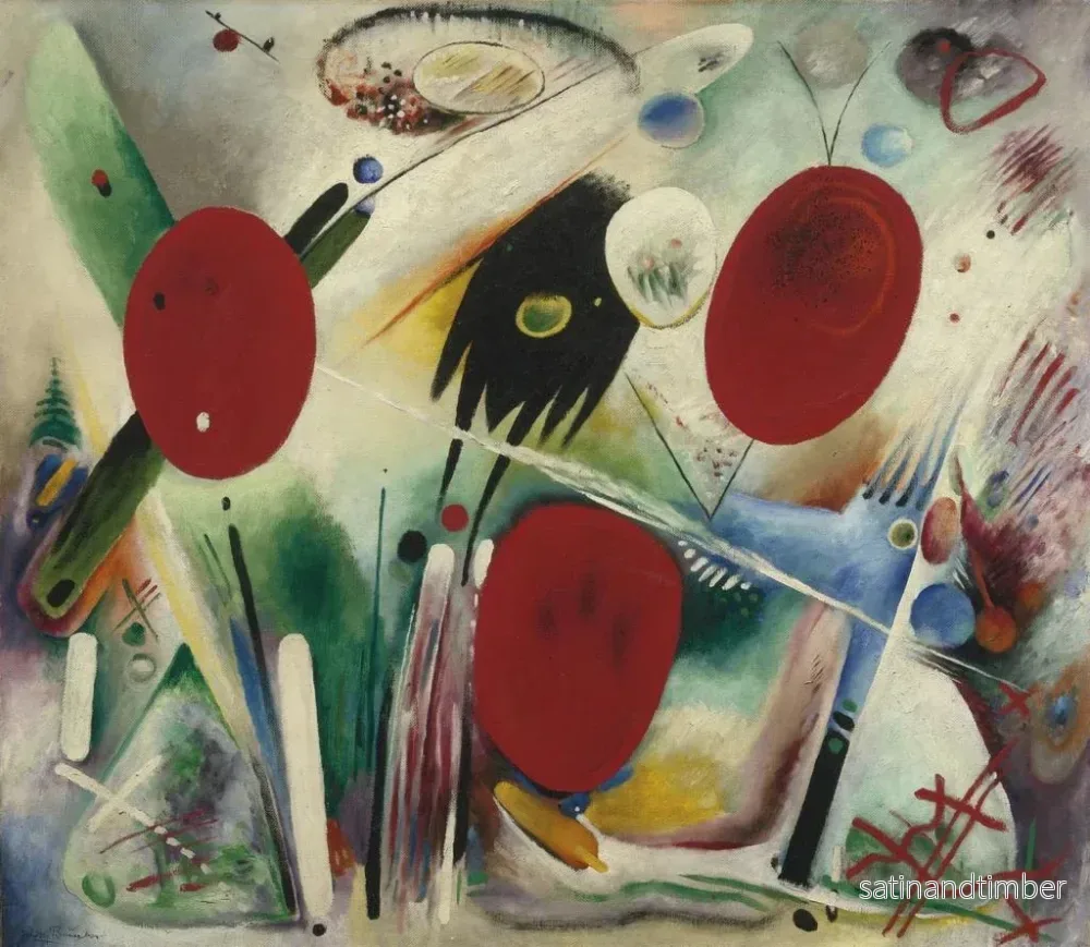 Reproduktion av målningen Symphonie - Rudolf Bauer - Bild 2