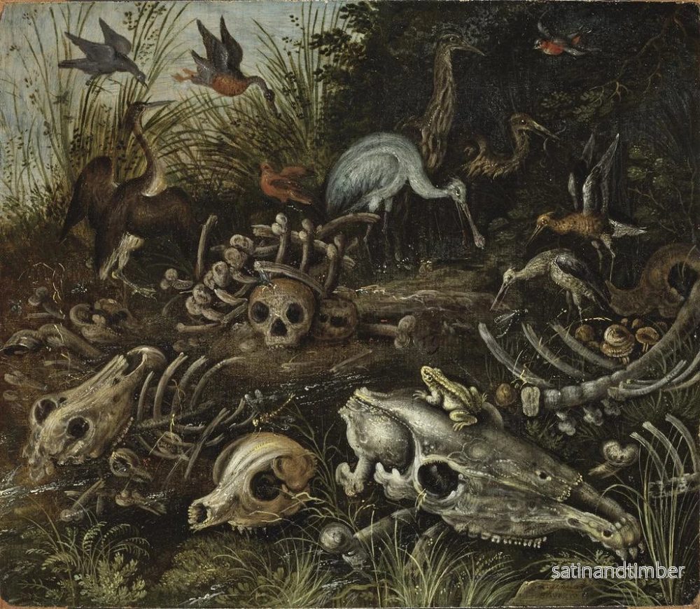 Reproduktion av målningen Memento mori - Roelant Savery - Bild 2