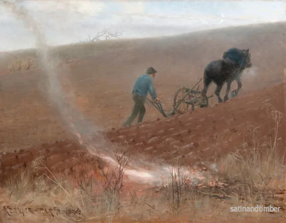 Reproduktion av målningen Labours du printemps - Nils Kreuger - Bild 2