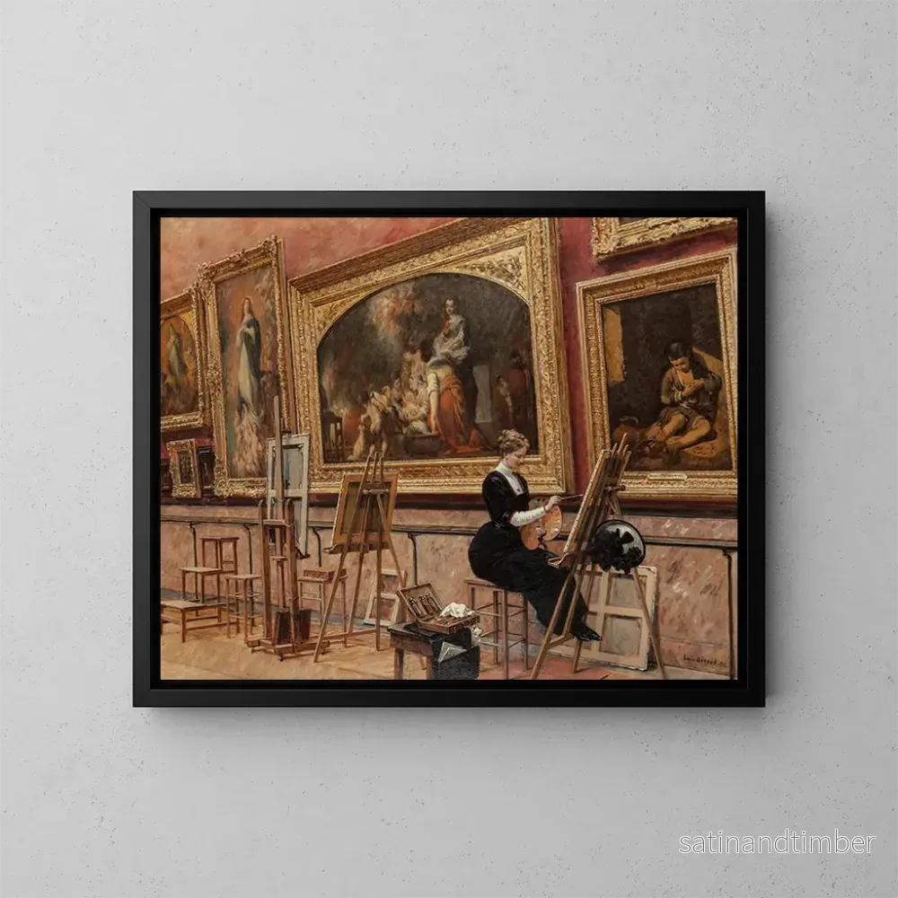 Reproduktion av målningen vid Louvremuseet, Murillo - Louis Broud