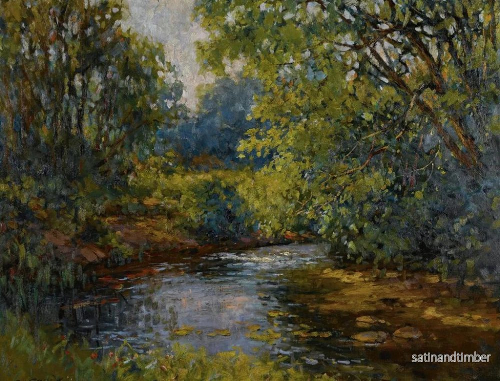 Reproduktion av målningen Ruisseau i New England - Constantin Westchiloff - Bild 2