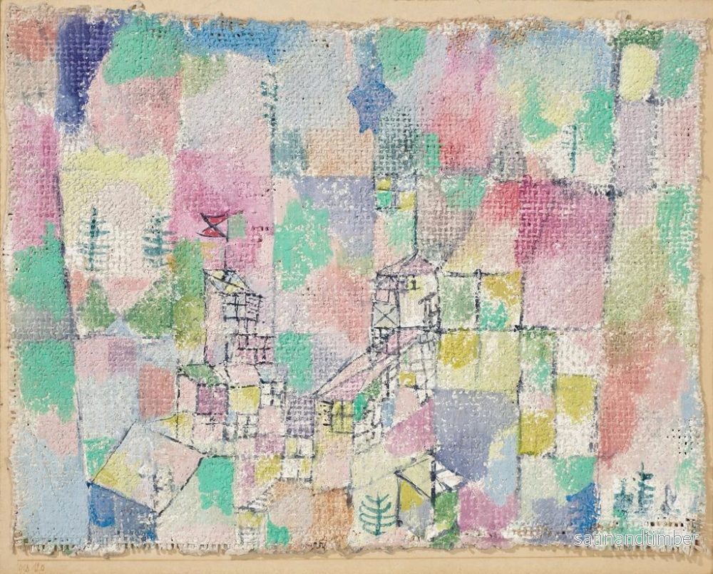 Reproduktion av målningen Två små nöjen - Paul Klee - Bild 2