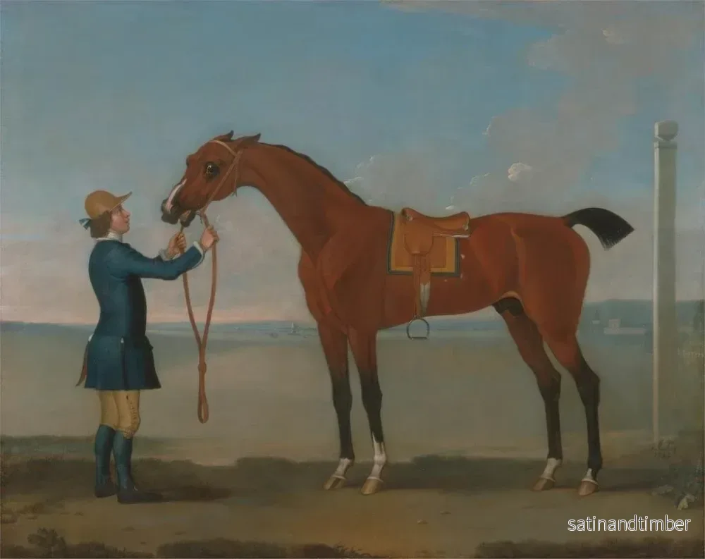 Reproduktion av målningen L'Enfant volant du duc de Devonshire - James Seymour - Bild 2