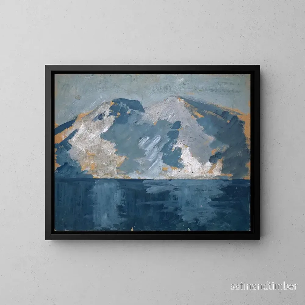 Reproduktion av målningen Côte montagneuse – Ernst Schiess Reproduktion av målningen Côte montagneuse – Ernst Schiess