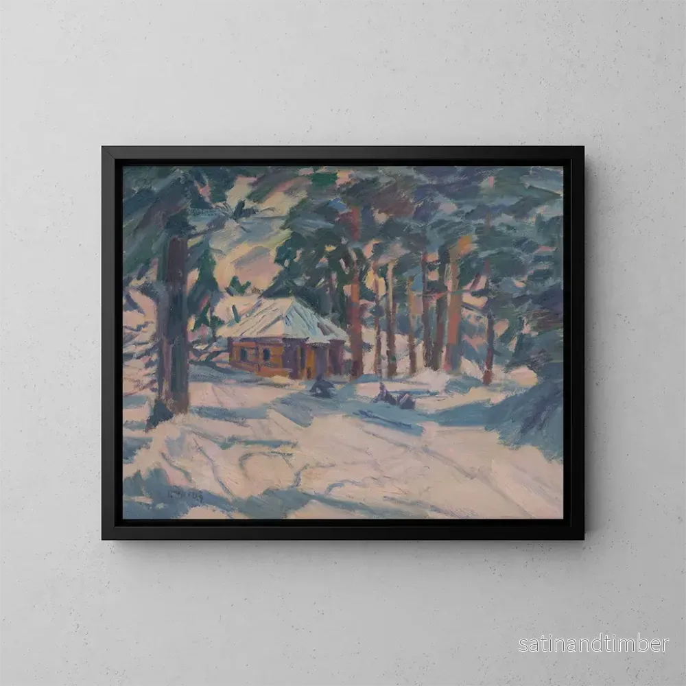 Reproduktion av målningen Humeur d'hiver - Gustav Mahler