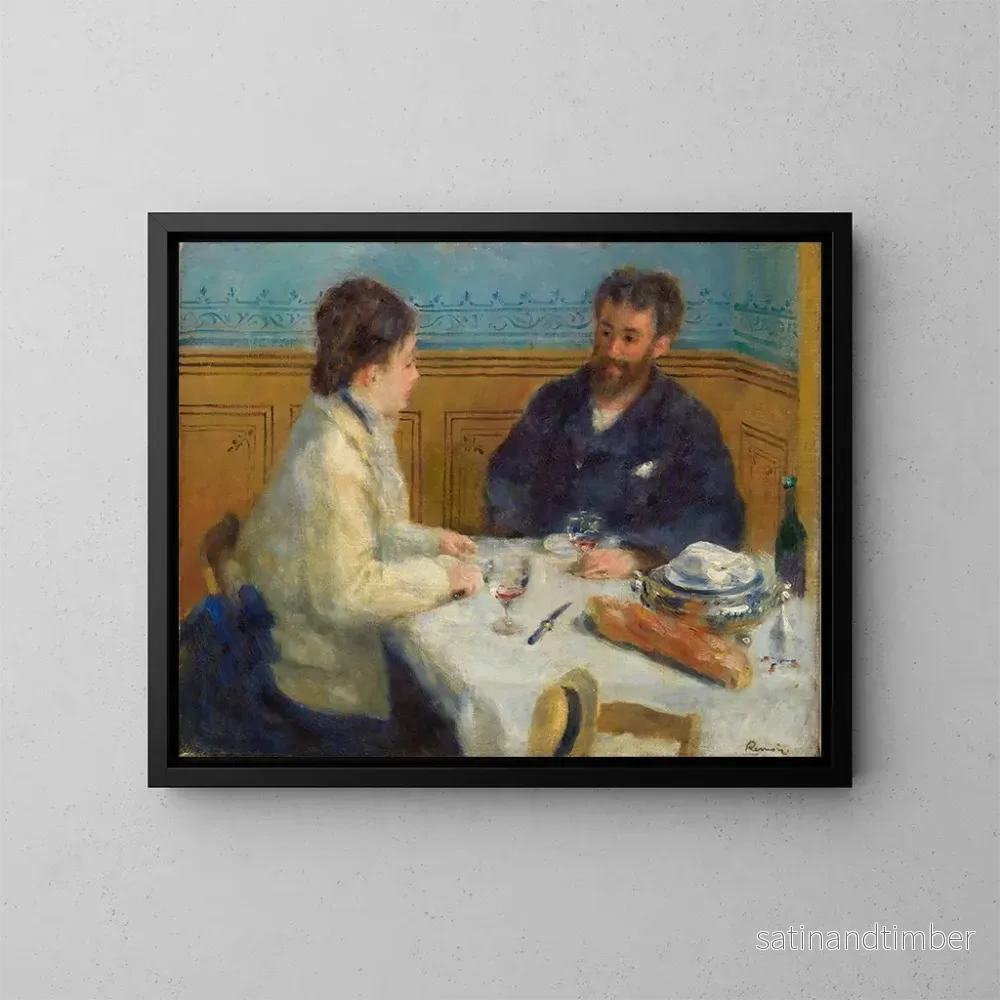 Reproduktion av målningen Frukost i solen - Pierre-Auguste Renoir