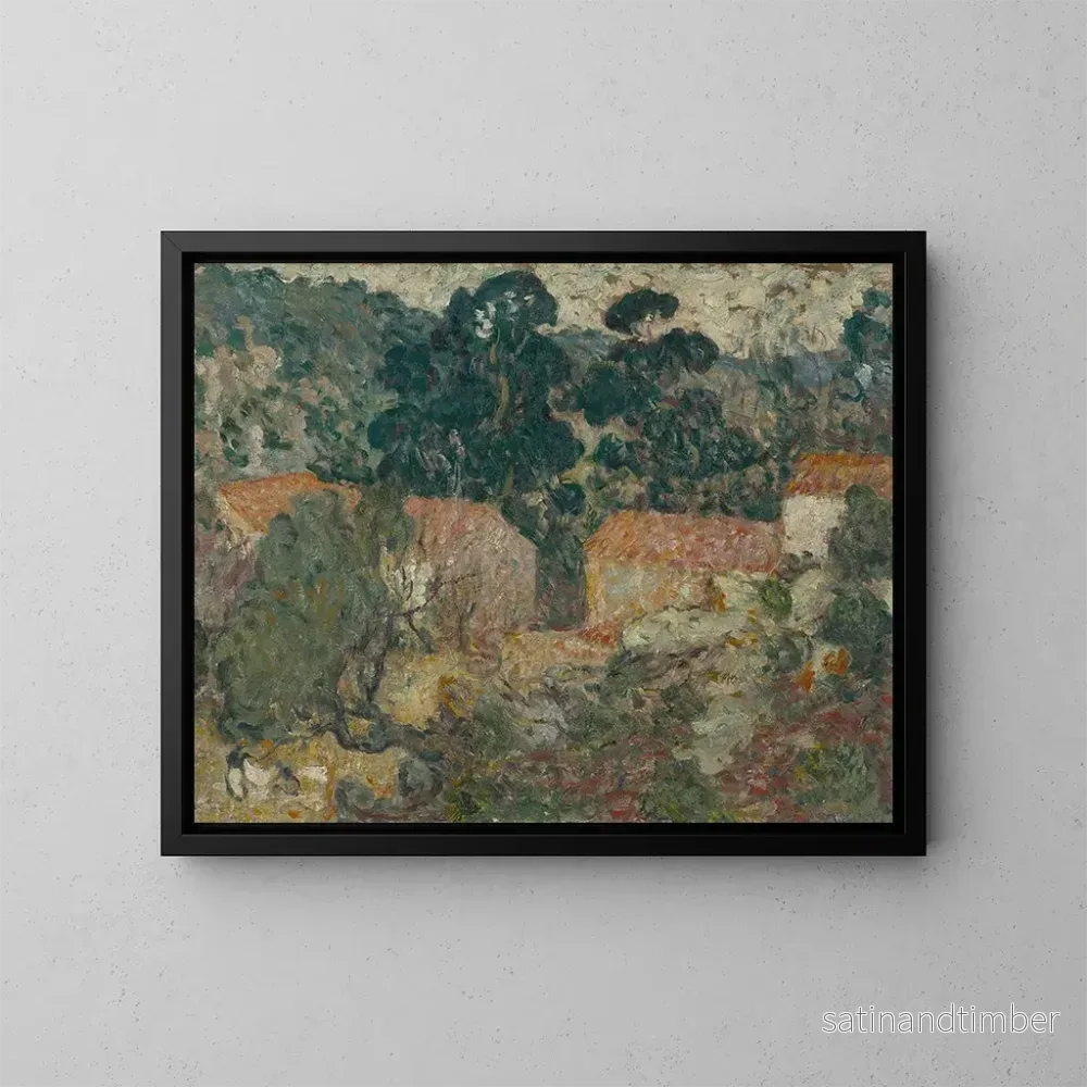 Reproduktion av målningen Maison dans le Midi - Louis Valtat