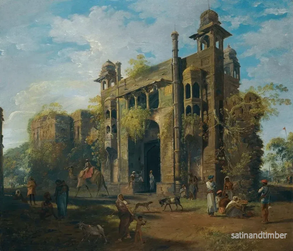 Reproduktion av målningen Vue de la porte du Lal Bagh à Dacca - Robert Home - Bild 2