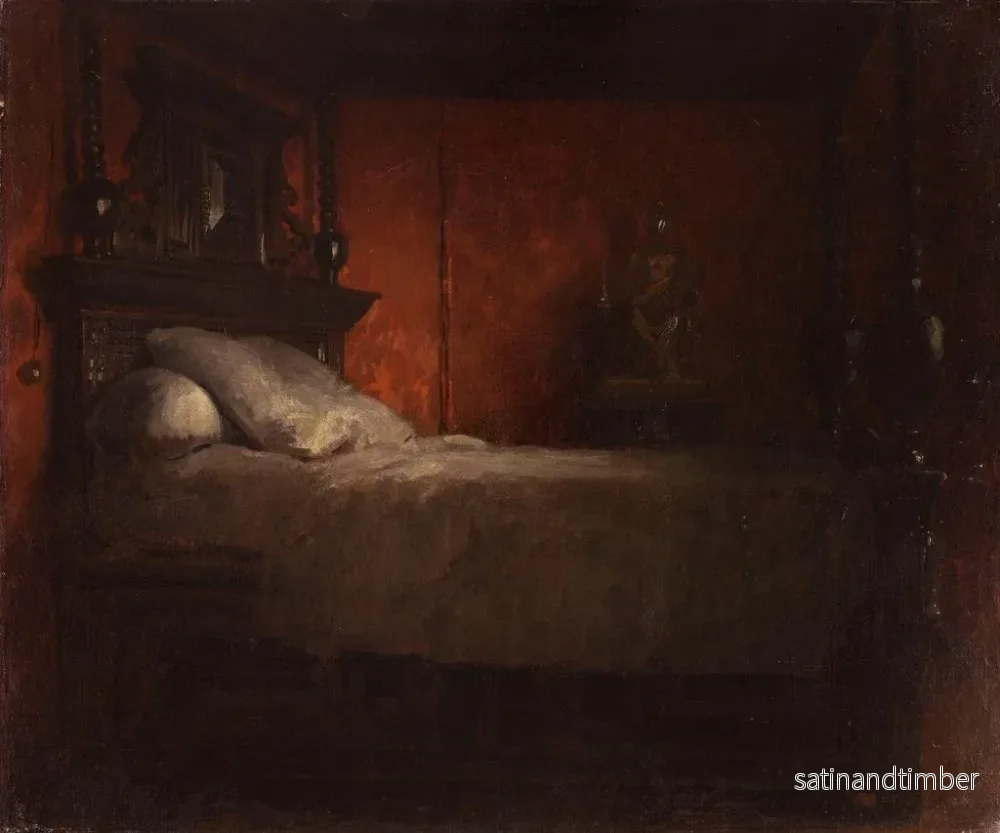 Reproduktion av målningen La chambre de Victor Hugo, avenue d'Eylau - Désiré François Laugée - Bild 2