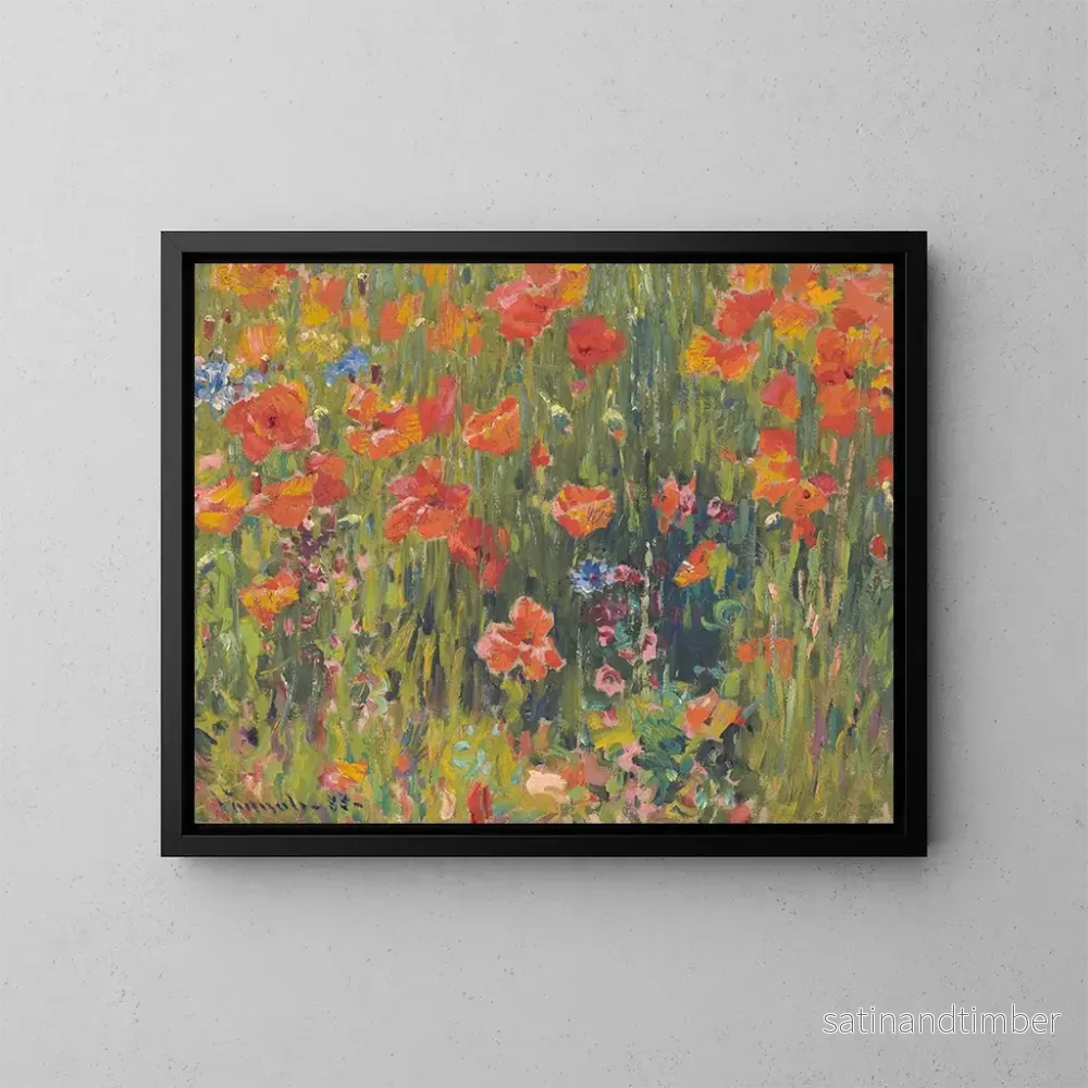 Reproduktion av målningen Vallmo - Robert William Vonnoh