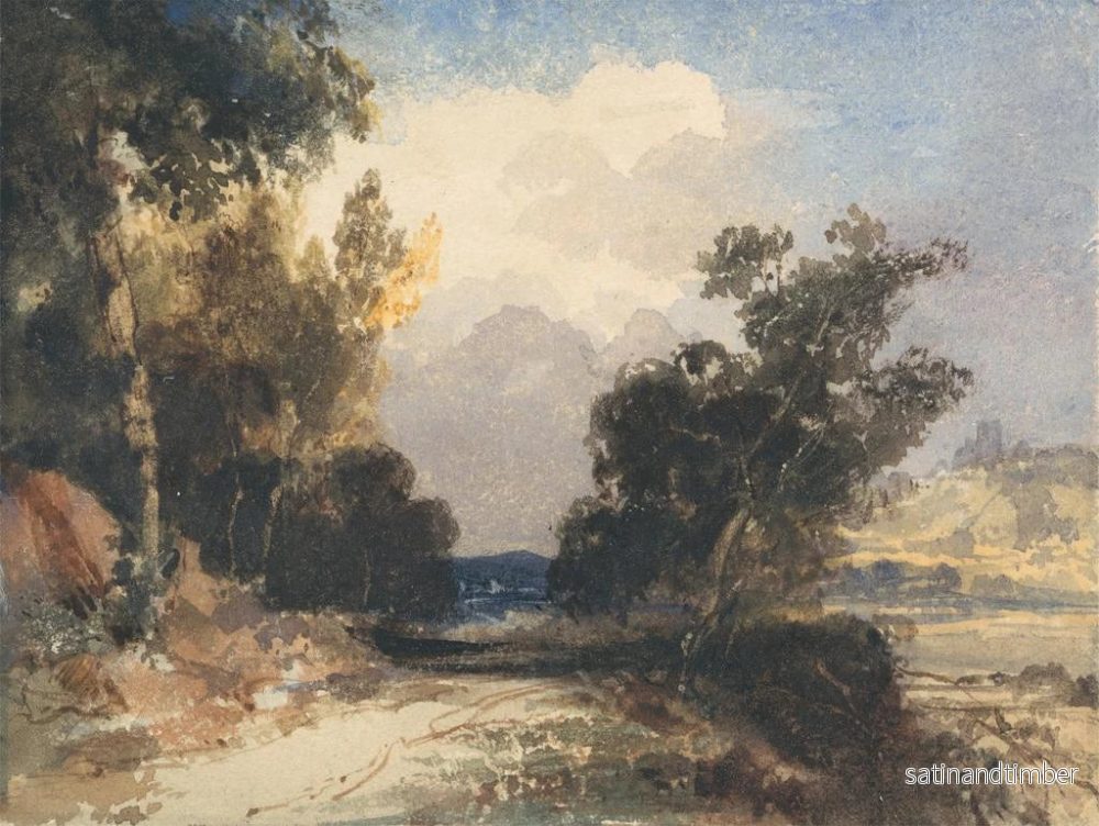 Reproduktion av målningen Vue nära slottet i Arundel - Thomas Shotter Boys - Bild 2