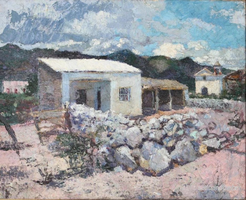 Reproduktion av målningen Les plages de Guasapampa - Fernando Fader - Bild 2