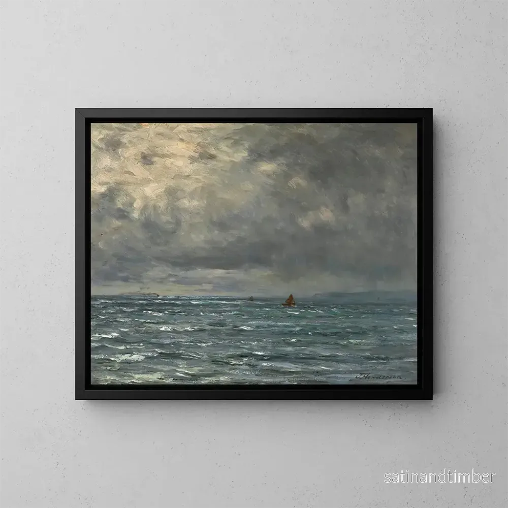 Reproduktion av målningen Marine - Joseph Henderson
