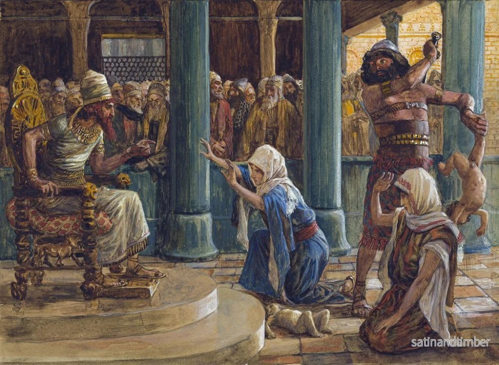 Reproduktion av målningen La sagesse de Salomon - James Tissot - Bild 2
