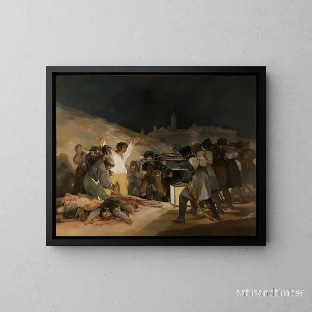 Reproduktion av målningen Le Troisième Mai 1808 – Francisco de Goya Reproduktion av målningen Le Troisième Mai 1808 – Francisco de Goya