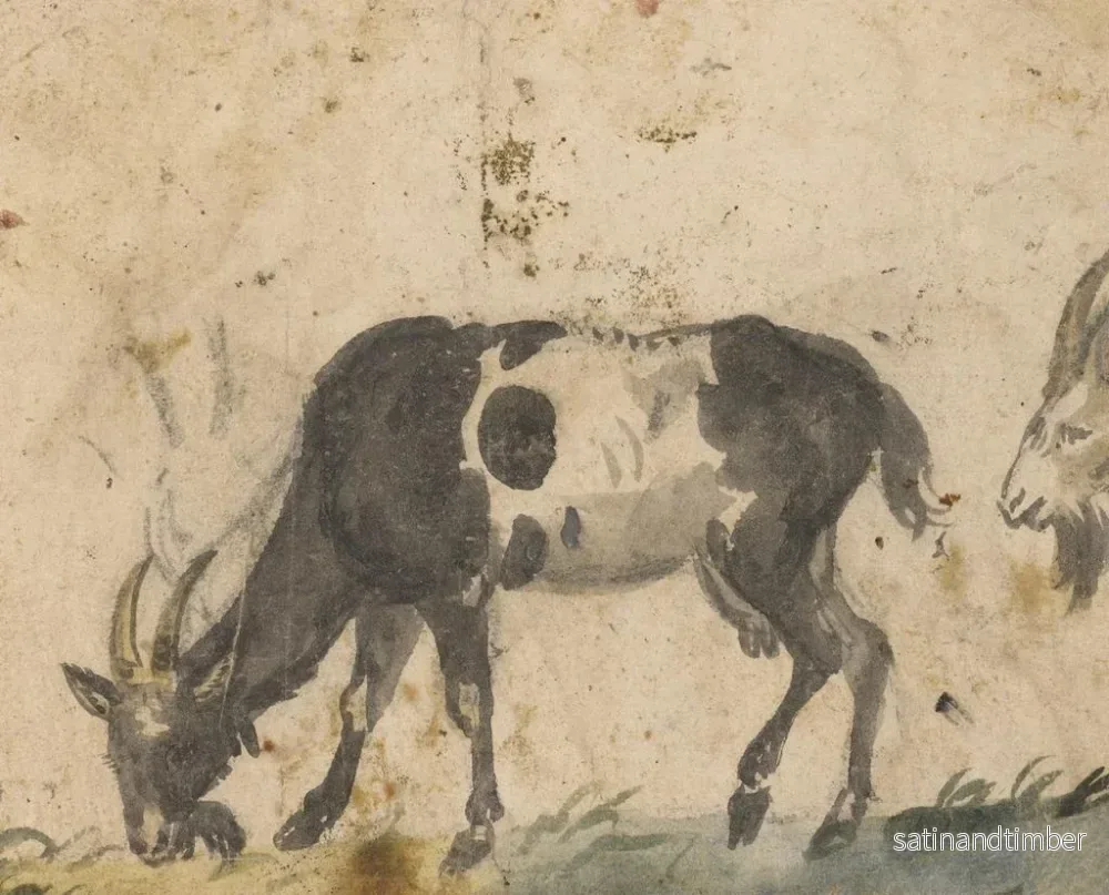 Reproduktion av målningen Studie av getter - Lucas Cranach den äldre - Bild 2