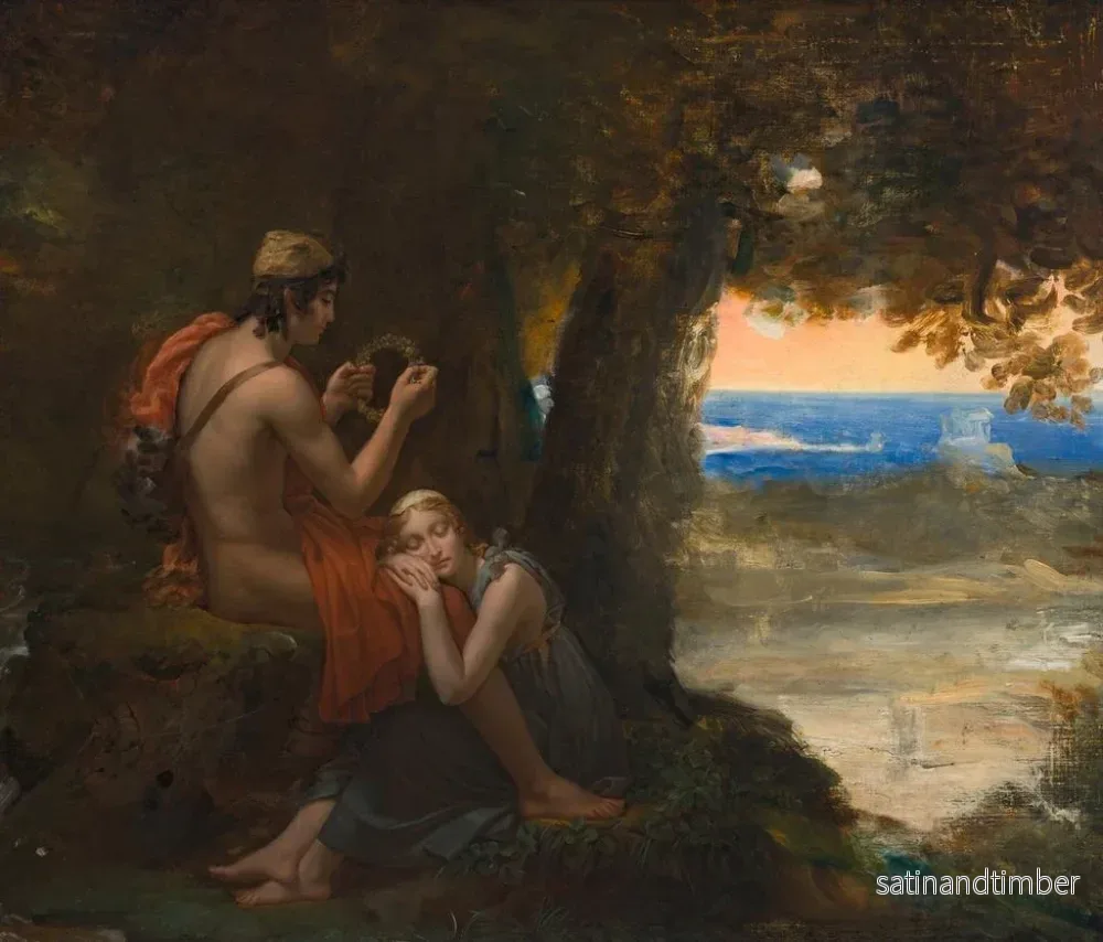 Reproduktion av målningen Daphnis och Chloe - François Gérard - Bild 2