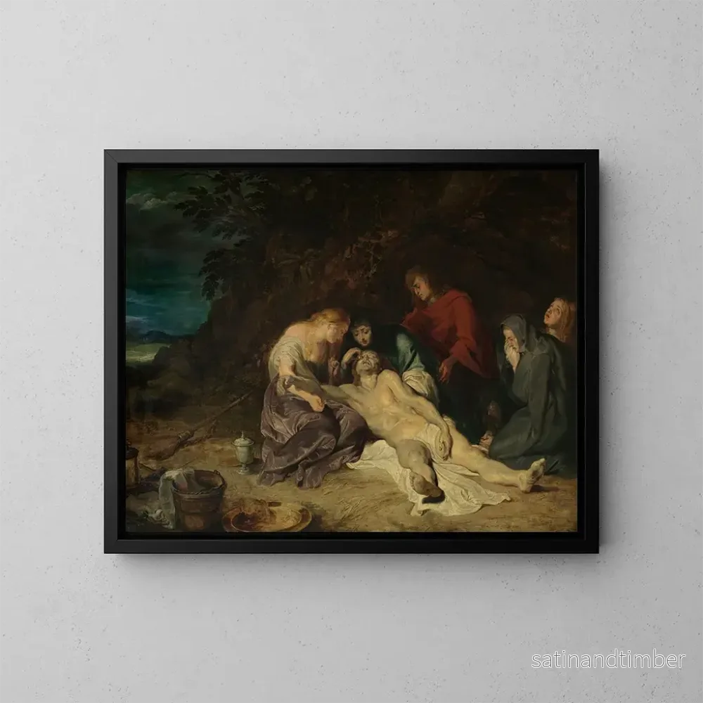 Reproduktion av målningen La Lamentation sur le Christ mort - Peter Paul Rubens