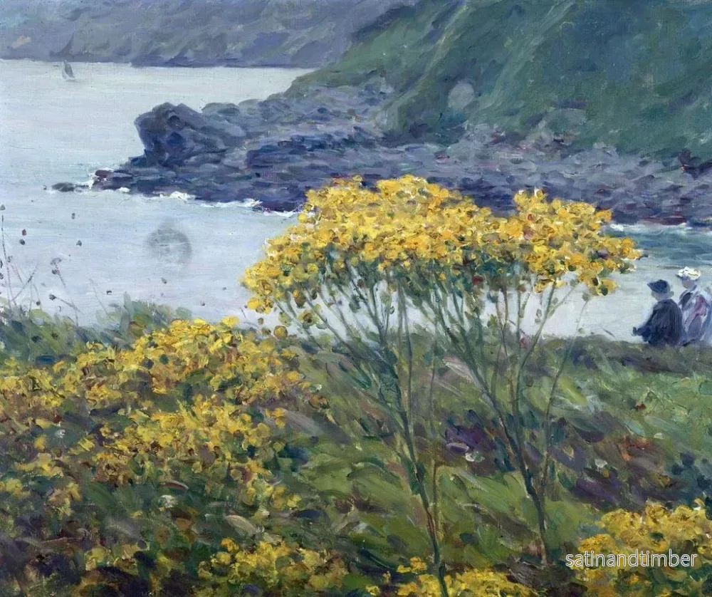 Reproduktion av målningen Ombelle gul - Louis Welden Hawkins - Bild 2
