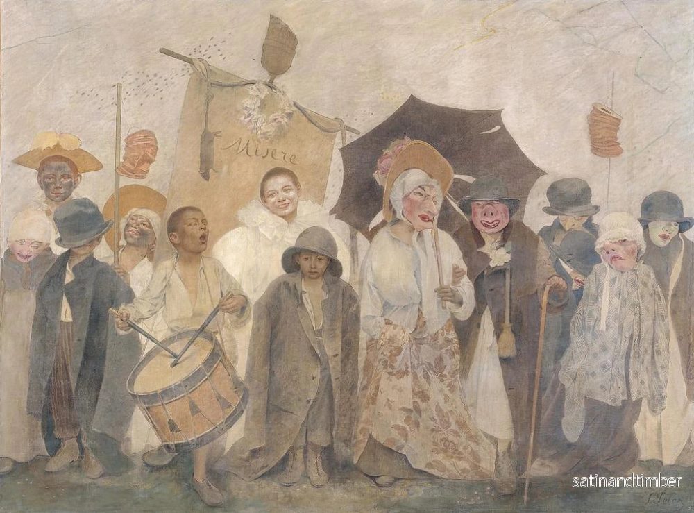 Reproduktion av målningen La Vachalcade - Fernand Pelez - Bild 2
