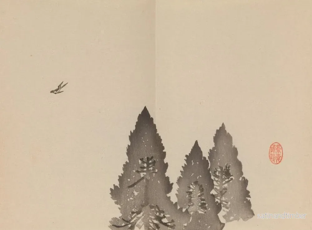 Reproduktion av målningen Keinen shugajō Pl70 - Imao Keinen - Bild 2