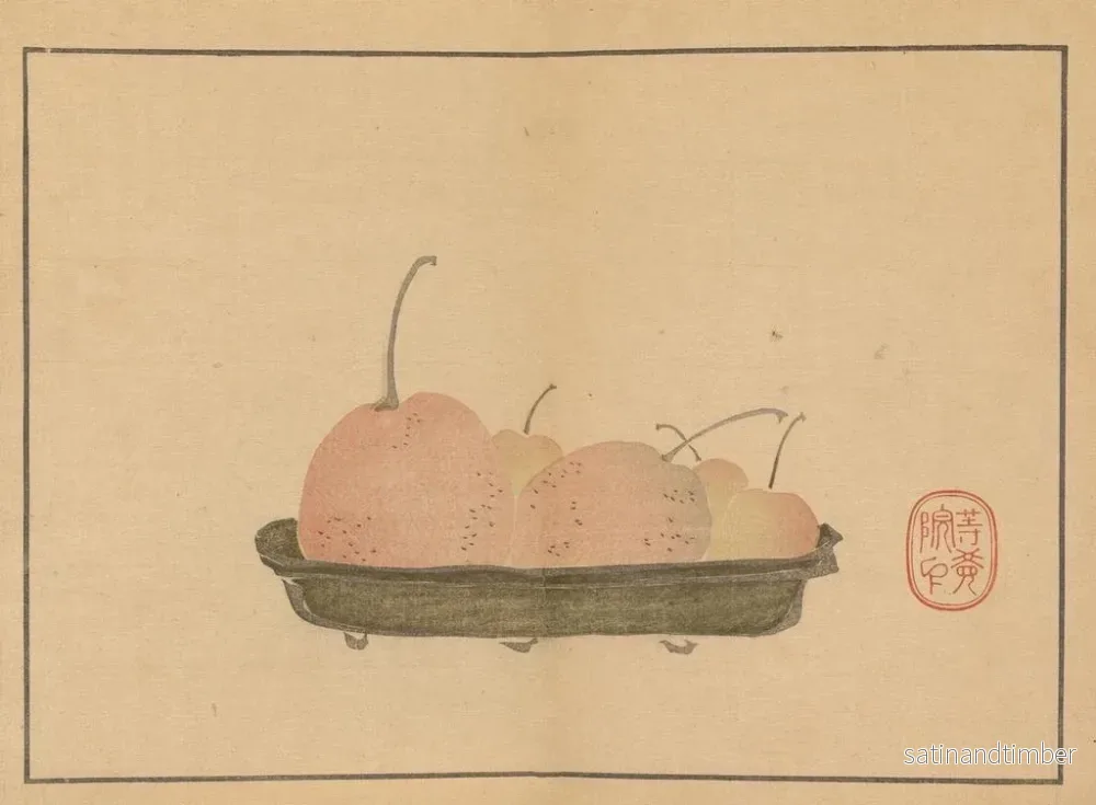 Reproduktion av målningen Sakai Hoitsu, målning 14 - Sakai Hōitsu - Bild 2