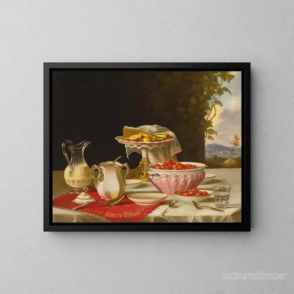 Reproduktion av målningen Le Dessert - John F. Francis