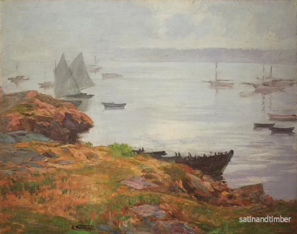 Reproduktion av målningen Landskap - Edward Henry Potthast - Bild 2
